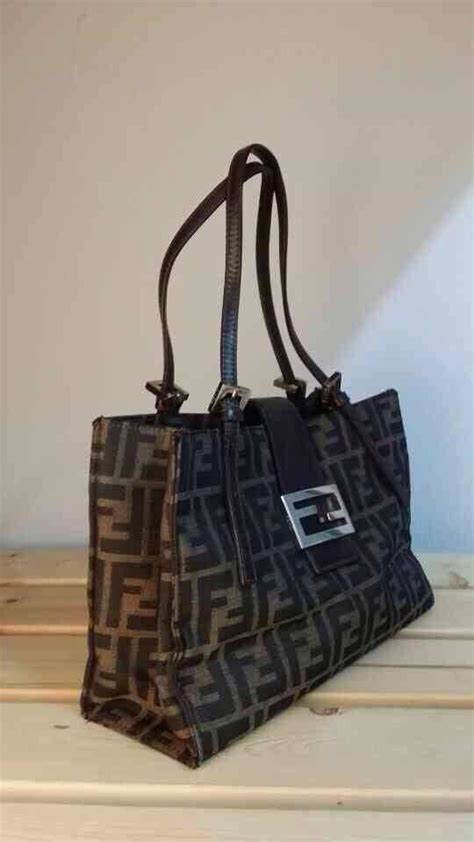 fendi zucca tote bag ebay|authentic fendi zucca handbags.